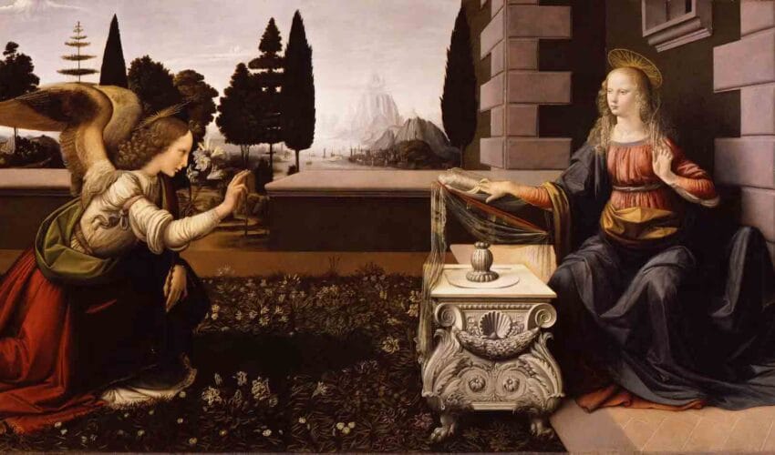Annunciazione-Leonardo
